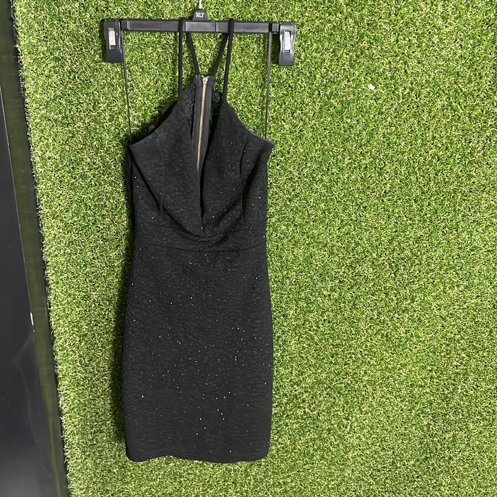 Dress is from windsor, color black.